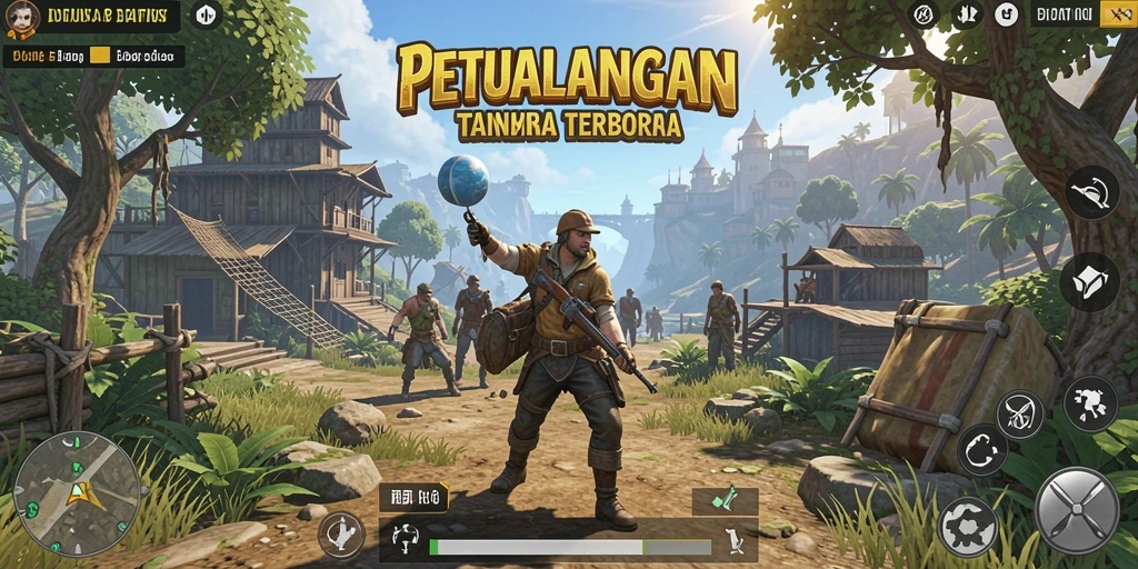 Screenshot memberikan gambaran mendalam tentang dunia terbuka yang menakjubkan.