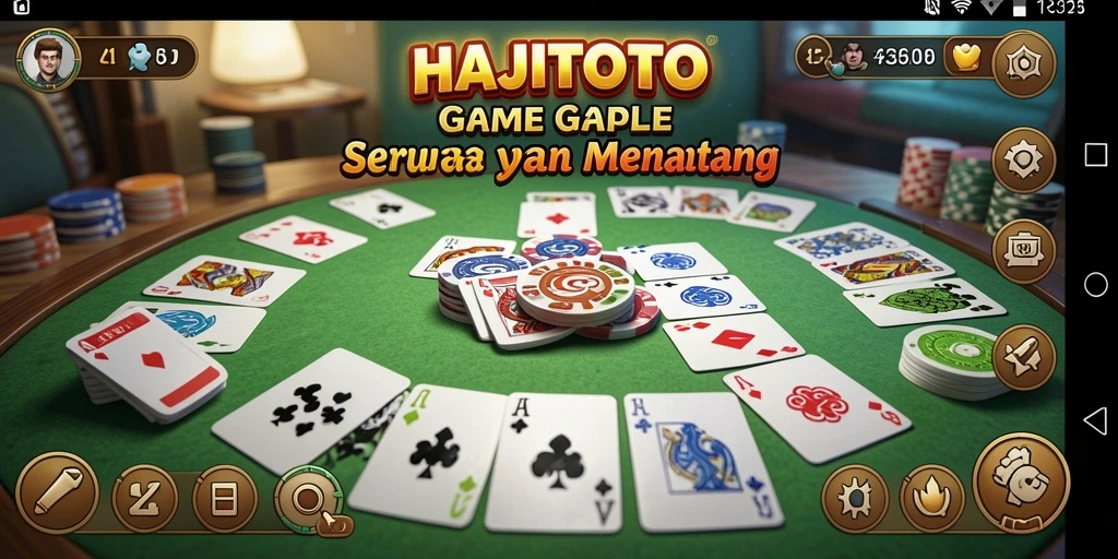 Screenshot gameplay seru dari HAJITOTO yang menampilkan momen penting.