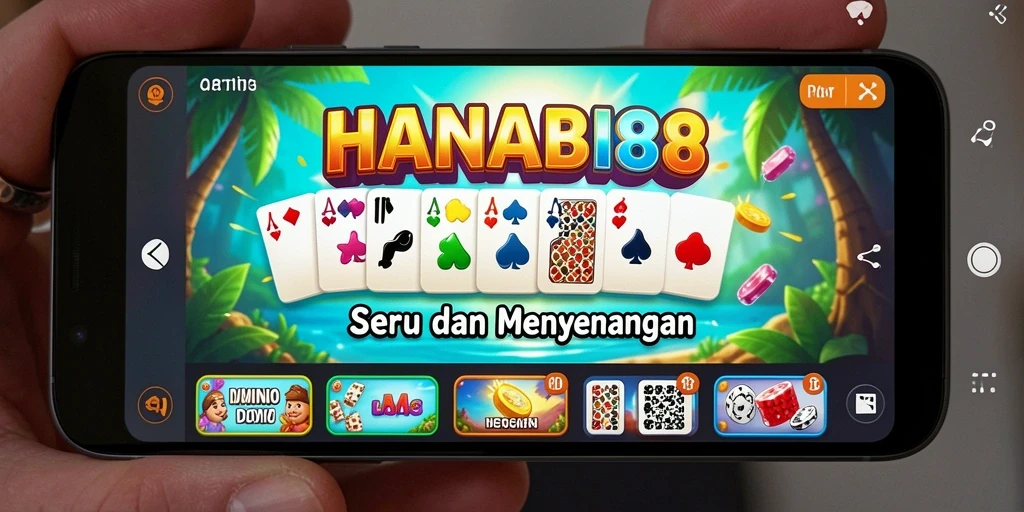 Tampilan gameplay seru di HANABI88 dengan teman-teman.