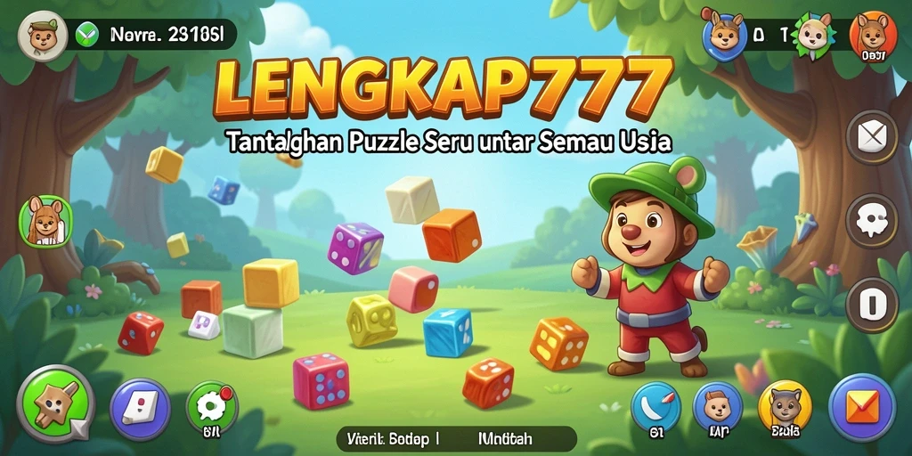 Tampilan gameplay puzzle yang menantang dan seru.