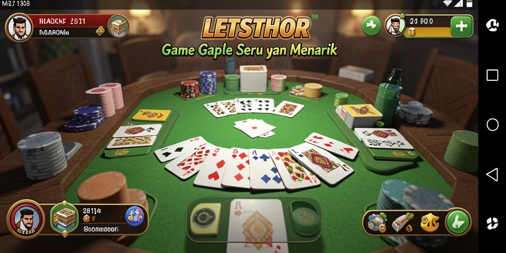 Tampilan menarik dan gameplay seru dalam LETSTHOR