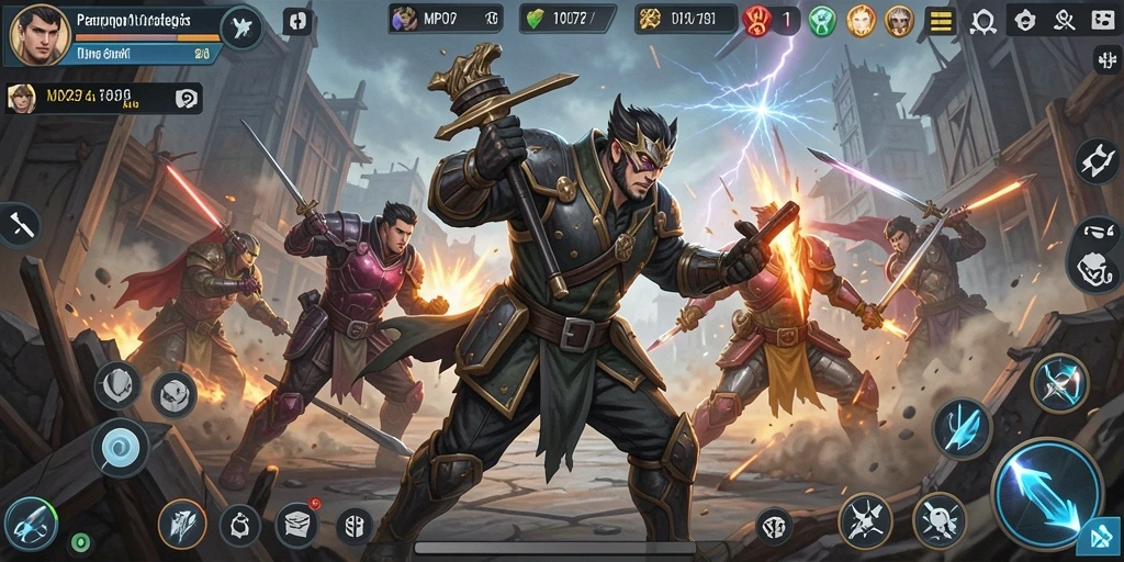 Tampilan gameplay MPO76 yang menarik dan strategis.