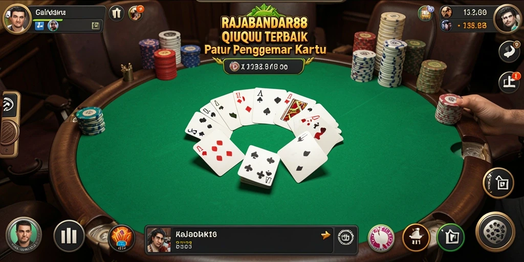 Tampilan gameplay seru di RAJABANDAR88 dengan pemain berkompetisi.