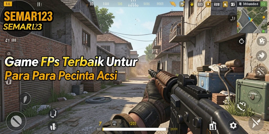 Tangkapan layar gameplay SEMAR123 menampilkan aksi tembak-menembak yang mendebarkan.